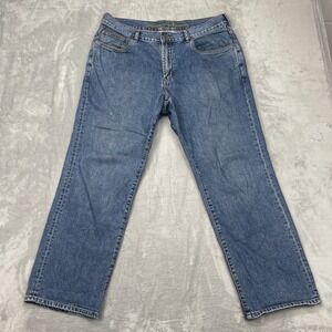 Tommy Bahama Jeans Mens 38x30 Blue Denim Classic Fit Straight Leg Streetwear